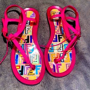 Fendi flip flops